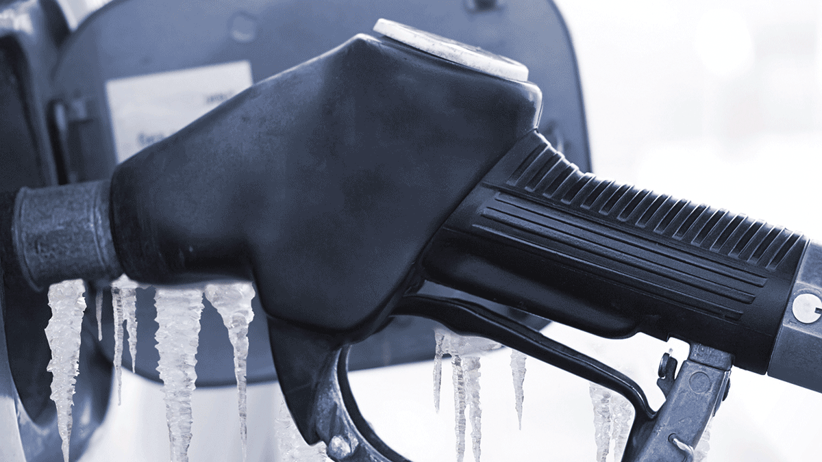 el combustible diesel se congela
