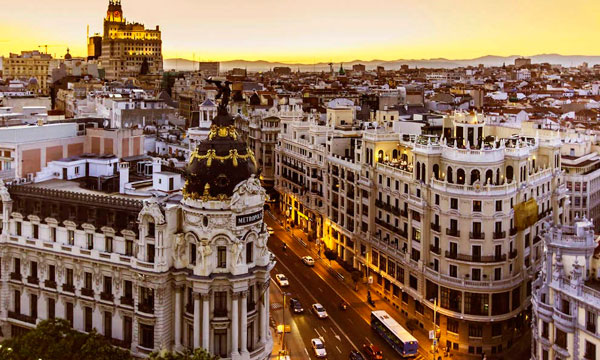 Mejores vistas de Madrid | Alquiler de furgonetas en Madrid